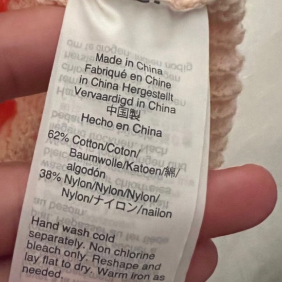 Madewell Peach XS Monterey sweater tank - Picture 3 of 6